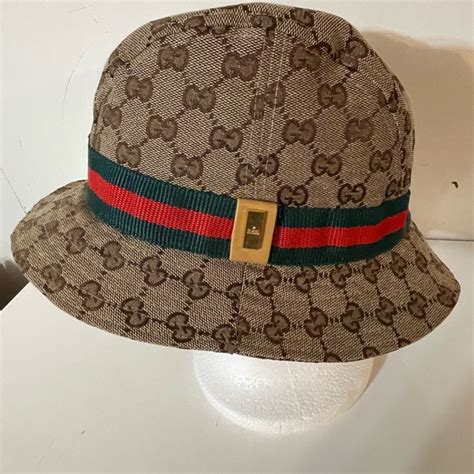 green gucci bucket hat|authentic gucci bucket hat.